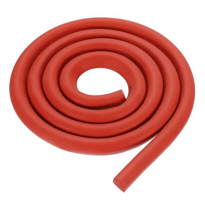 uxcell 3.28 ft Foam Backer Rod, 0.39" x 0.39" D-Shaped Solid Joint Filler, Foam Seal Strip for Caulk Saver, Rope Caulk Cement Crack Filler, Red - size: 3.28 ft x 0.39" x 0.39"