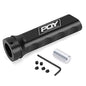 Aluminum Handbrake Cover Hand Brake Sleeve Handle Protector Universal Black - color: black