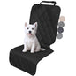 VIVAGLORY Dog Front Seat Cover Seatflex Car Seat Protector for Dog, Car Cover for Pet, Front Single Bucket Captain Chair Protector, Standard, Black, 1Pack