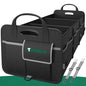 Heavy-Duty Trunk Organizer & Multi-Compartment Storage Box for SUV/Sedan/Minivan,600D Waterproof Oxford,2 Securing Hooks & Reflective Strips-Large Capacity Organiser(92L) - size: 92l (Organizer Only)