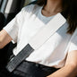 PATIKIL Car Seat Belt Cover Pad, (White) (2 Pcs), Soft Fluffy Seatbelt Cushion Shoulder Strap Covers, Suit for - Bag/Auto/Car Accessories - color: White