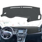 Dash Cover Mat Custom Fit for Kia Optima with Light Sensor w/o Speaker Dashboard Pad Cap Carpet Protector K342 (Dark Gray) - color: Dark Gray