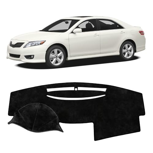 Dash Cover for Toyota Camry 2011 2010 2009 2008 2007 Accessories Flannel Dashboard Cover Dash Mat Center Console Cover Sunshield Protector Pad - size: for Toyota 2007-2011 Camry