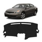 KUST Black Dash Cover Mat for Nissan Altima 2007-2012 Left Hand Driving Polyester Dashboard Cover Non-Slip Center Console Dash Cover Interior Accessories for Nissan Altima Sunshade No Glare - size: 53.15"×25.59"(Nissan Altima 07-12)