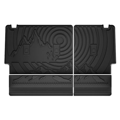 3W Ford Bronco Back Seat Cover Custom Fit for 2021-2025 2026 Bronco 4 Door All Weather Fit for Floor Liner Backrest Mats Full Set Ford Bronco Accessories - size: 3.Bronco 4Dr 2021-2026 Seat Cover