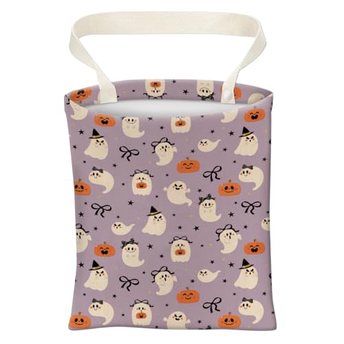 Car Trash Can, Cute Car Trash Bag, Hanging Car Organizer and Storage Bag, Trash Bin for Car Accessories, Vehicle, Travelling, Camping Cute Purple Cute Ghost - color: Cute Purple Cute Ghost
