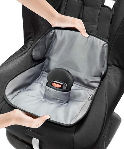 Lynmark® Potty Training Car Seat Protector Cover - Waterproof Soft Piddle Pads for Toddlers and Baby Carseat - Travel-Friendly Universal Washable Liner Mat for Spills, Nappy Leaks, Accidents - Grey - size: 1 pack
