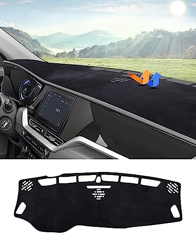 Autorder Dashboard Cover Mat for 2017-2022 Kia NIRO Accessories Dash Cover Flannel Dash Mat Sunshade Glare UV Rays Protector - size: 2017-2022 Kia NIRO