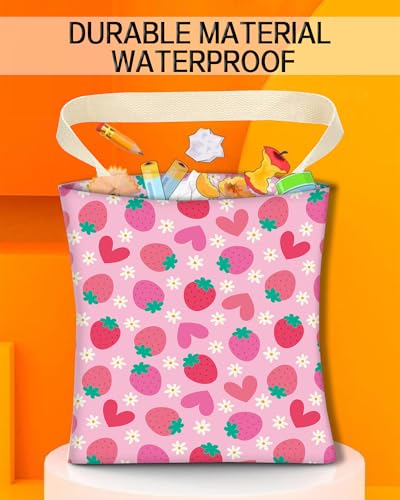 Car Garbage Can, Hanging Car Trash Can for Back Seat Organizer, Cute Strawberry Pattern - color: Cute Strawberry