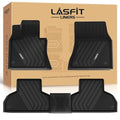 LASFIT Floor Mats for BMW X5 (F15) 2014-2018 / for BMW X6 (F16) 2015-2019, Custom Fit TPE All Weather Floor Liners 1st & 2nd Row Car Mat, Black - size: 3) X5 2014-2018 | X6 2015-2019 | Floor Mats