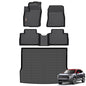 Binmotor-Floor Mats & Cargo Liner Set for Nissan Kicks 2025 2026 SV SR (Not for S), All Weather Mats Cargo Trunk Mat Waterproof Car Mats for Nissan Kicks 2025 Accessories Custom Fit - style: 1) Car Mats for Nissan Kicks (2025) full set