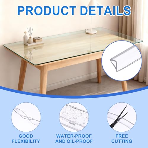 uxcell Clear Edge Trim, 13.1Ft Silicone U Channel Edge Protector, Edges Guards Fits 5/16" for Car Doors Sheet Metal Parts (15/32" W x 1/2" H) - size: 13.1Ft x 15/32" x 1/2", Fits 5/16"