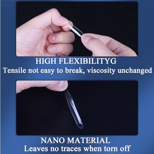 Sticky Tack for Wall Hanging (0.31"*0.51"-300 Pcs) — Removable Poster Putty & Mounting Putty, Double-Sided Adhesive Dots for Damage-Free Decor, Balloons & Crafts - size: 0.31" X 0.51"