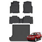 Jenofa-Floor Mats for Toyota 4Runner 2003-2009 5 Seater Cargo Mat Car Mats for 4Runner All Weather Waterproof Durable Rubber Floor Liner Accessories Full Set 2009 - style: 20|For 4runner 5 seat|2003-2009|Set