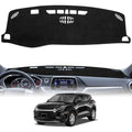 Dash Cover Mat Compatible with Chevy Blazer 2019 2020 2021 2022 2023 2024 2025 (Not fits for EV)Car Interior Dashboard Cover Mat Nonslip Dashmat Sunshade Glare UV Rays Protector Accessories Custom Fit - size: Compatible with Blazer 2019-2025