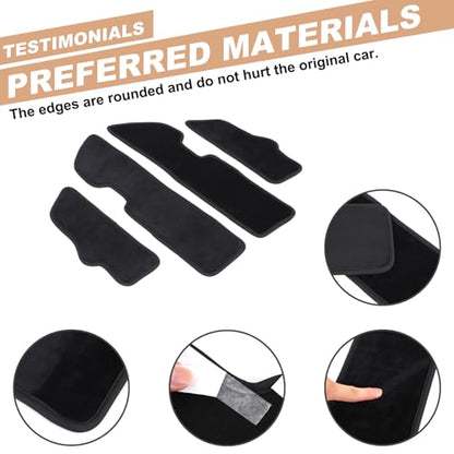 Car Door Anti Kick Pad Compatible with Toyota Land Cruiser 250 Prado LC250 J250 /Lexus GX 2024 2025,Car Door Anti-Dirty Mat Dust Resistant Protector Cover Car Accessories