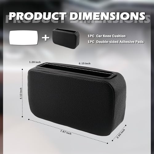 2026 New Car Knee Cushion,Soft Car Door Armrest Pads with Storage Slot for Avoiding Knee Collisions & Fatigue,Universal Multi-use Cars Armrest Pad as Cars Storage Organizer