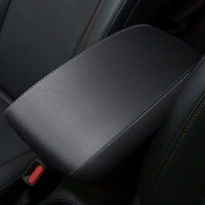 Car Armrest Cover Fit for 2008-2012 Nissan Altima,Waterproof Center Console Cover Mat for Nissan Altima - color: Black