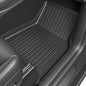SUPER LINER 2021-2023 Tesla Model 3 Floor Mats | 6-Piece Set Extra-Thick TPE All-Weather Floor & Cargo Liners | Pet & Child-Friendly Custom Fit Interior Accessories - size: 2021-2023 Tesla Model 3 (6-Piece Set)