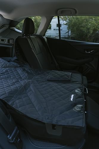 RigStrips TrunkGuard – Modular Trunk Cover with Removable Bumper Mat, Zippable Sections for Skis & Boards, Partial Seat-Down Coverage, Pet & Cargo Protector for SUVs, Crossovers & EVs