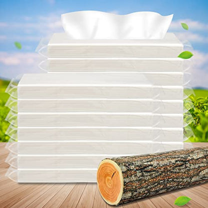 Car Tissue Refills, 600 Sheets Disposable Soft Facial Tissues Napkin, Travel Size Pack for Car Visor Tissue Holder or Purse, 50 Sheets per Pack - size: 50 Count (Pack of 12)