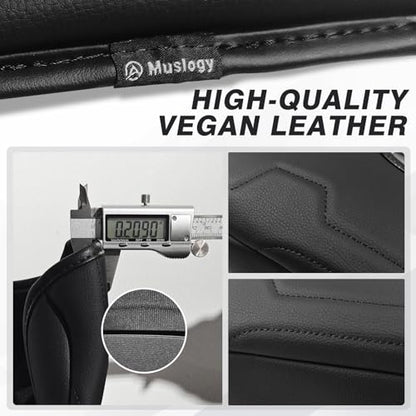 Center Console Armrest Cover Fit for Chevy Silverado & GMC Sierra 2019-2026 Accessories, Comfort Armrest Pad Console Lid Cushion Vegan Leather Regular Thick(Split Bench Seat Console ONLY) - size: 1) 19-25 |Silverado & Sierra| Jump Seat, Regular