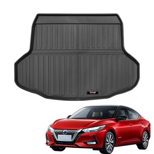 Custom for 2020-2025 2026 Nissan Sentra Cargo Mats Trunk Liner All Weather TPE Protection Mat Accessories (for 2020-2026 Nissan Sentra)