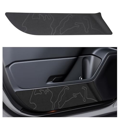 4PCS Car Door Anti Kick Pads for 2025 Forester Interior Protector Mat Dirty Collision Stickers Inner Decorative