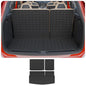 Cargo Mat Compatible with 2018-2024 Ford Expedition Lincoln Navigator (Not for Max or L Models) Cargo Liner Trunk Liner 2023 Expedition 7&8 Seats Accessories (Trunk Mat+Backrest Mats) - style: For Ford Expedition | 2018-2024