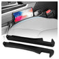 3 in 1 Car Seat Gap Filler Organizer,2PCS Multifunctional Car Seat Gap Plug with Storage Slot & Hook Function,Anti-Drop Cars Gaps Seats Filler Cars Clutter Catcher for SUVs Trucks (Black) - color: Black