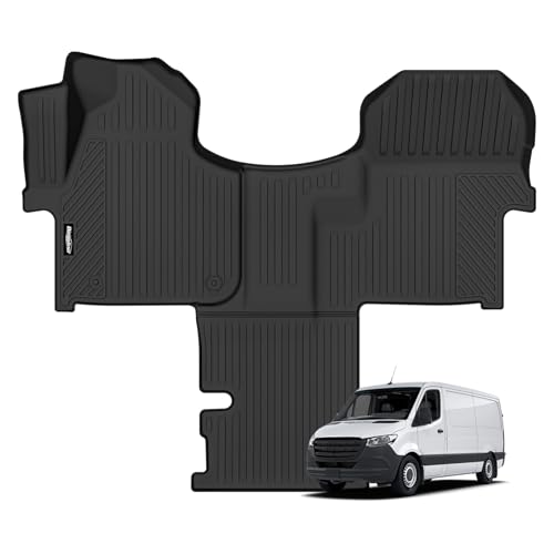 Floor Mats for Mercedes-Benz Sprinter 2019-2025, All Weather TPE Protector for Mercedes-Benz Sprinter Floor Liner Accessories - size: 20)Sprinter|2019-2025