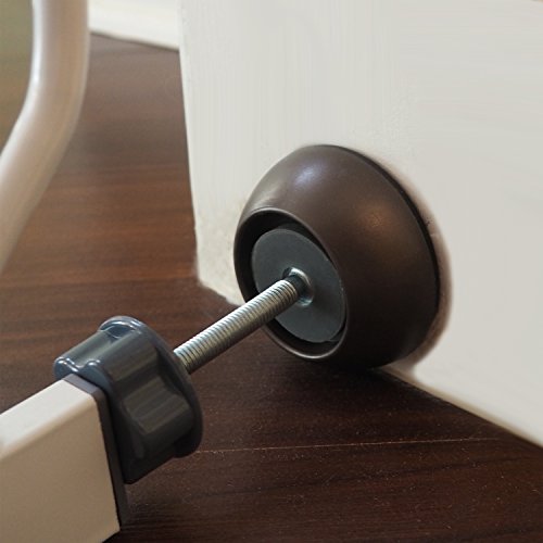 Small Wall Protector 4 Pack - Bronze - Cup Pads to Guard Your Walls from Pressure Mounted Baby Gates, Pet Gates, Safety Gates, Shower Curtain Rods, and More (4 Pack, Bronze) - color: Bronze