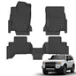 AUXKO- All Weather Floor Mats Fits for 2026 2025 2024 Toyota Land Cruiser Prado & Lexus GX550(5&6 Seat Not 7) TPE Liner Accessoires Odorless Anti-Slip Black - size: land cruiser&gx550|2024-2026|floor mats