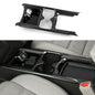 for Honda CR-V 2017 2018 2019 Accessories Cup Water Frame Decals CRV ABS Carbon Fiber Stickers, B - color: 2017-2019 Cup Holder Frame