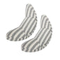 Kids Car Seat Travel Neck Pillow Soft Neck Support Cushion Car Seat Belt Cover Cushion Pillow Car Seatbelt Shoulder Pad Head Neck Support Pillow Seat Strap Pillow for Car Airplane Pushchair Travel - color: 2pcs X Gray Strips