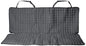 Elegant Comfort Quilted Design%100 Waterproof Premium Quality Bench Car Seat Protector Cover (Entire Rear Seat) for Pets - Ties to Stop Slipping Off THE Bench, Gray - color: Gray