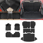 Floor Mats Compatible with 2023 2024 2025 2026 Honda CRV Cargo Mats Liner TPE Back Seat Cover Trunk Mats Fuel 2024 CR-V Accessories Non-Hybrid (Lower Deck, Trunk Mat+Backrest Mats+Floor Mats) - style: For Honda CRV Gas | 2023-2026