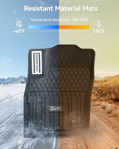 3W Floor Mats for Toyota Tacoma 2024-2026 Double Cab Auto Tran(Not Fit Hybrid & XtraCab) with Metal Pedals, TPE All Weather Custom Fit Floor Liner for Tacoma TRD/SR/SR5/limited Car Liners. - size: 6. Tacoma|24-26|Floor Mats&|Metal Pedal