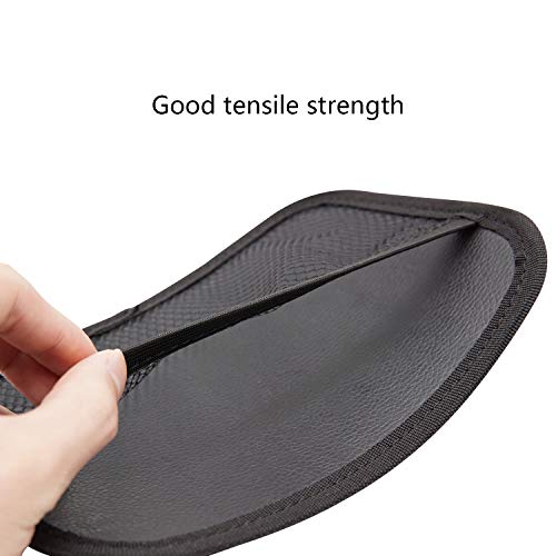 INNOLIFE Car Net Pocket Side Clutter Scattered Storage Phone Holder Strong Paste Organizer 8"x5.75"(2pcs L)