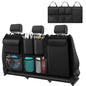 Car Trunk Organizer, Detachable Car Backseat Hanging Organizer with 7 Large Storage Pockets, Collapsible Back Seat Organizer Car Interior Accessories for SUV, Van, Jeep