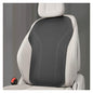 Summer Car Seat Cushion Perforated Breathable Ventilated Non-Slip All-Season Auto Cushion Pad(Black,Back Cushion) - color: Black, size: Back cushion