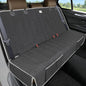 Relidura Dog Car Seat Cover for Back Seat, Waterproof Non-Slip Bench Seat Cover for SUVs, Heavy Duty Rear Seat Protector with Side Flaps for Pets, Kids, Dirt and Spills