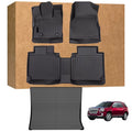 Floor Mats for GMC Terrain 2012-2017 and for Chevrolet Chevy Equinox 2012-2017, TPE Waterproof Non-Slip All Weather Protection Custom (Floor Mats & Cargo Liner)