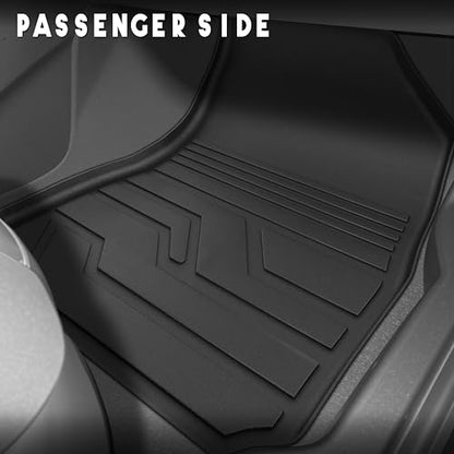 KARPAL Floor Mats for 2016-2025 Chevrolet Chevy Malibu, All-Weather TPE Custom Fit Floor Liners Car Accessories - style: 2016-2025 | For Chevy Malibu | 1st&2nd Row