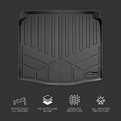 SMARTLINER All Weather Custom Fit Cargo Liner Mat Compatible with 2019-2025 Mazda 3