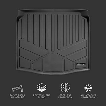 SMARTLINER All Weather Custom Fit Cargo Liner Mat Compatible with 2019-2025 Mazda 3