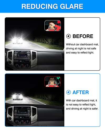 Autorder Dashboard Cover Mat for 2005-2015 Toyota Tacoma Pickup Accessories Dash Cover Flannel Dash Mat Sunshade Glare UV Rays Protector - size: 2005-2015 Toyota Tacoma