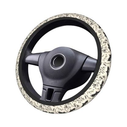Halloween Steering Wheel Covers Non Slip Neoprene Universal 15 Inch Steering Wheel Protector Car Cover for Men Women - color: Halloween1