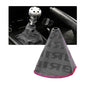 Car Shift Boot Cover, Fabric Shifter Lever Knob Boot Dustproof Cover with Stitch, Manual Automatic Speed Shifter Boots Gear Gaiter for Most Vehicles, Car Accessories (Gray) - color: Gray