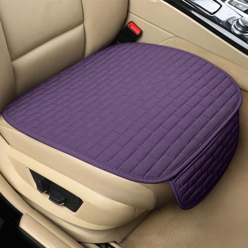 Dark Pruple Car Seat Covers Front Seats,2 Pack Seat Covers for Cars Truck SUV,Front Seat Covers with Storage Pocket(Dark Pruple-Front Seat) - color: Dark Purple-Front Seat